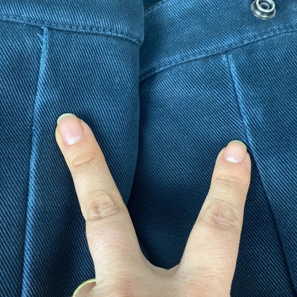 Shabby chic Khujo vintage zip  up moto military field jacket size large - Picture 17 of 17